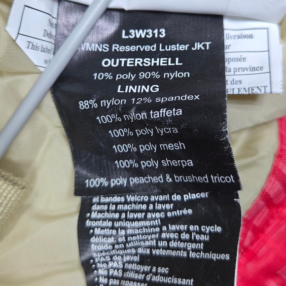 686 Reserved Luster Ski Snowboard Jacket Womens XS Pink Insulated Waterproof - Picture 14 of 16